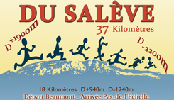 Affiche trail du Salève